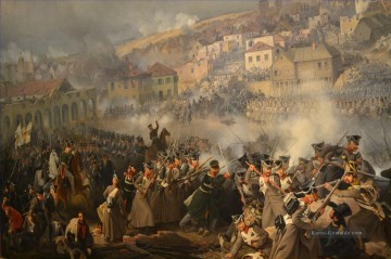 Schlacht von Smolensk Napoleons Invasion Russlands Peter von Hess Militärkrieg Ölgemälde